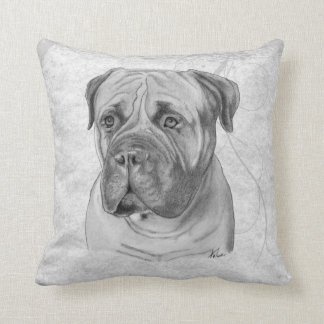 bullmastiff pillow