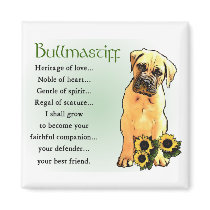 Bullmastiff Gifts magnets