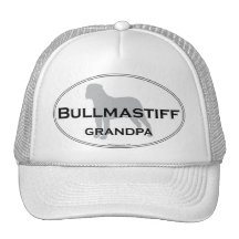 Bullmastiff Grandpa Mesh Hat