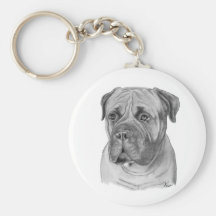 Bullmastiff Key Chains