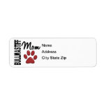 Bullmastiff Mom 2 Return Address Label