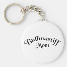 Bullmastiff Mom Keychains