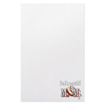 Bullmastiff Mom Stationery