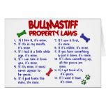 BULLMASTIFF Property Laws 2 Cards