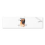 Bullmastiff (red) History Design Bumper Stickers