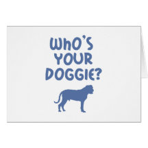 Bullmastiff Tarjeton