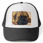 Bullmastiff Waiting - Dog Breed Art Mesh Hats