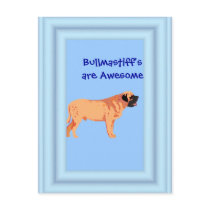 Bullmastiff's are Awesome Post Cards