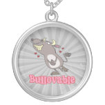 bullovable bull lovable funny pun cartoon custom jewelry