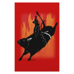 Bullrider  101 personalized stationery