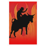 Bullrider 201 personalized stationery