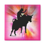 Bullrider 203 fridge magnets