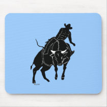 Bullrider 300 mousepads by saddleblkt Bullrider 300 mousepads