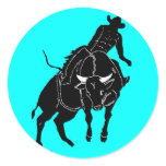 Bullrider 300 round sticker