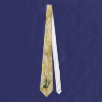 Bullrushes on Japanese Paper-look Texture Tie ties
