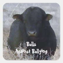 Bulls Against Bullying - BB - Cowboy Parenting Sticker