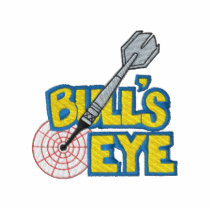 Bull's-eye embroidered shirts by ZazzleEmbroidery Bull's-eye embroidered shirts