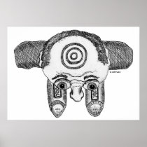 "Bulls Eye" Poster