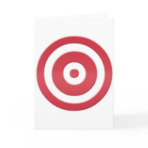 bullseye greeting cards