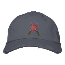 Bullseye embroidered hats by cowboyannie Bullseye embroidered hats