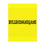 Bullshinanigans Post Card