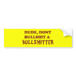 Bullshit Bumper Sticker