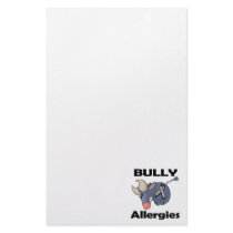 BULLy Allergies Personalized Stationery