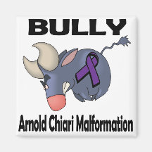 BULLy Arnold Chiari Malformation Fridge Magnets