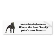 Bully Bumper Sticker bumper stickers by mikesdoghouse Bully Bumper Sticker bumper stickers