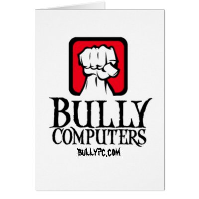 Bully Computers Greeting Card by BreastTester
