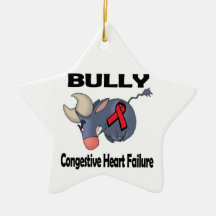 BULLy Congestive Heart Failure Christmas Ornaments
