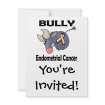 BULLy Endometrial Cancer Custom Invitations
