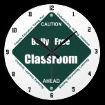 Bully - Free Classroom Clock wall clocks