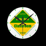 Bully - Free Classroom Wall Clock wall clocks