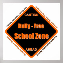 Bully - Free School Poster