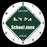 Bully - Free School Wall Clock wall clocks