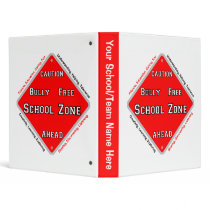 Bully - Free School Zone Binders
