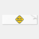 Bully - Free School Zone Bumper Sticker