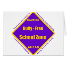 Bully - Free School Zone Card