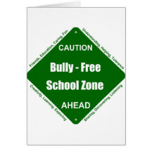 Bully - Free School Zone Card