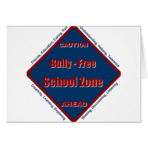 Bully - Free School Zone Card