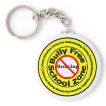 Bully Free School Zone Key Chains