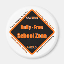 Bully - Free School Zone Magnet
