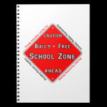Bully - Free School Zone notebooks
