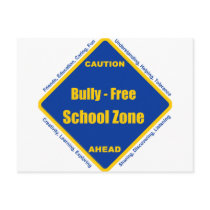 Bully - Free School Zone Post Cards