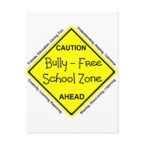 Bully - Free School Zone Post Card