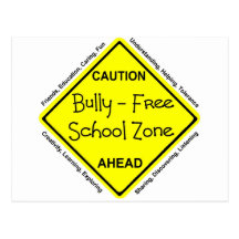 Bully - Free School Zone Postcard