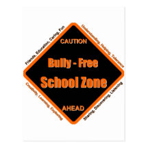 Bully - Free School Zone Postcards
