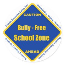 Bully - Free School Zone Stickers