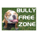 BULLY FREE ZONE 52" x 35" poster posters by malibuitalian BULLY FREE ZONE 52" x 35" poster posters